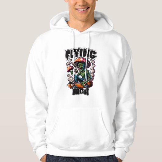 "Flying High" Kapuzenpullover Hoodie (Vorderseite)