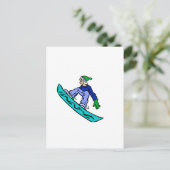 Flying High Postkarte (Stehend Vorderseite)