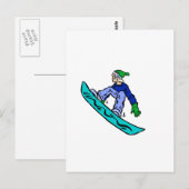 Flying High Postkarte (Vorne/Hinten)