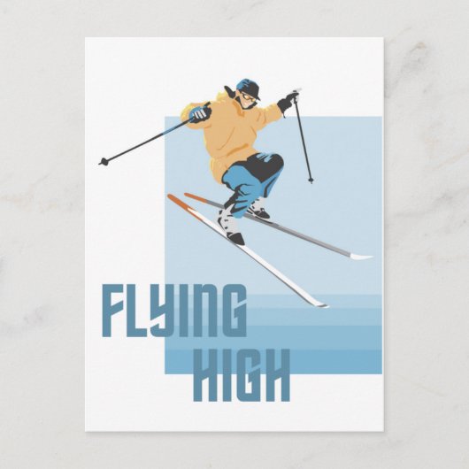 Flying High Postkarte (Vorderseite)