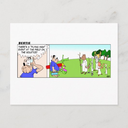 Flying High Postkarte (Vorderseite)