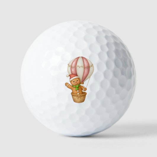 Flying High This Christmas! Gingerbread Golfball (Vorderseite)