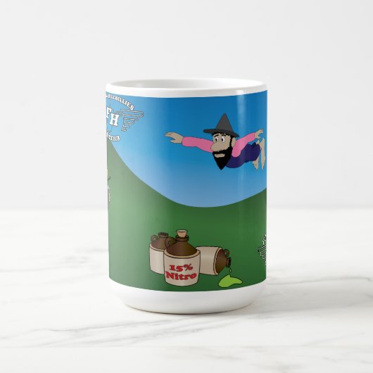 Flying Hillbillies Mug Kaffeetasse (Mittel)