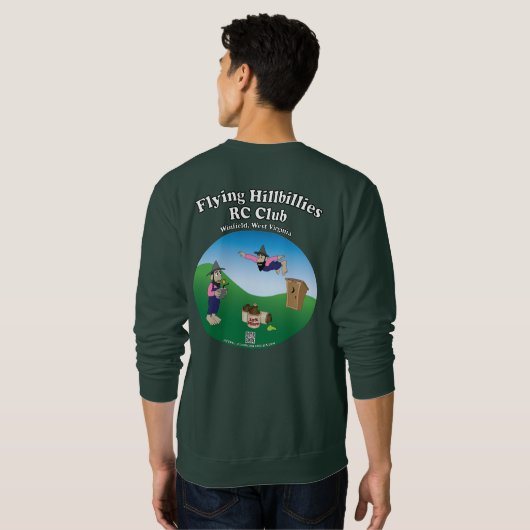 Flying Hillbillies Sweatshirt (Schwarz voll)