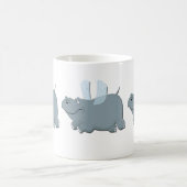 Flying Hippo Kaffeetasse (Mittel)