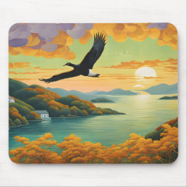 Flying Home Mousepad