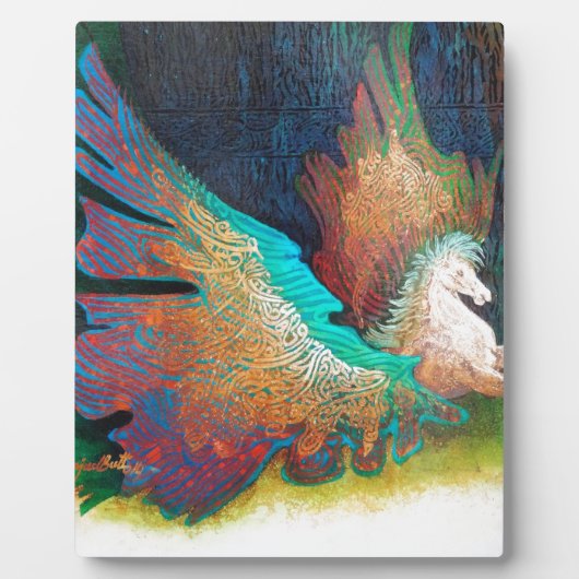 Flying Horse Fotoplatte (Vorderseite)