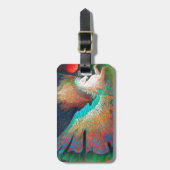 Flying Horse Gepäckanhänger (Vorderseite vertikal)