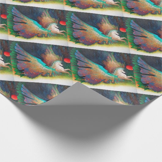 Flying Horse Geschenkpapier (Ecke)