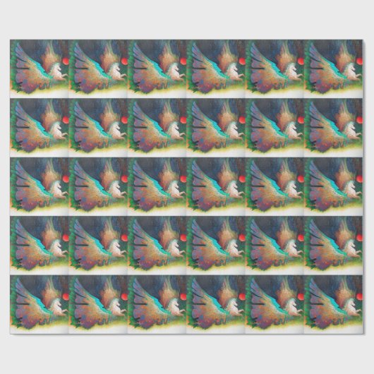 Flying Horse Geschenkpapier (Flach)