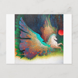 Flying Horse Postkarte