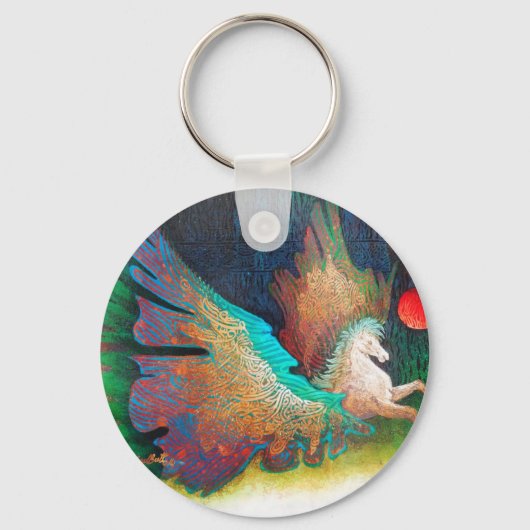 Flying Horse Schlüsselanhänger (Vorderseite)