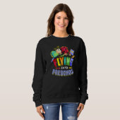 Flying Into Preschool Ladybug Back To School First Sweatshirt (Vorne ganz)