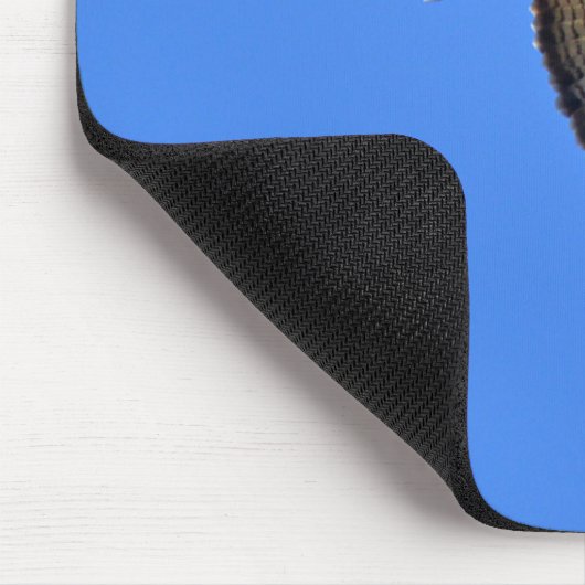 Flying Juvenile Red-Tail Hawk Wildlife Mousepad (Ecke)