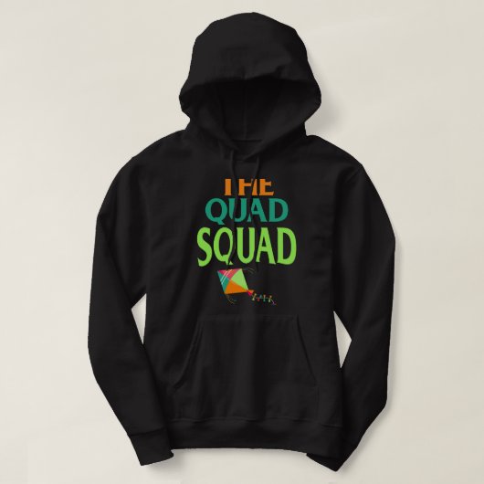 Flying Kites Quad Squad Hoodie (Design vorne)