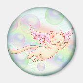 Flying Kitty-Magnet Magnet (Vorne)