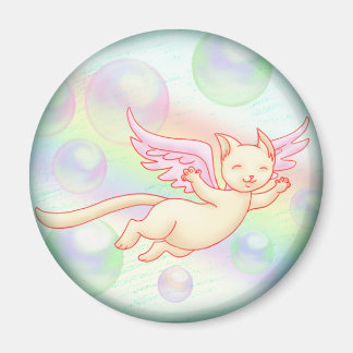 Flying Kitty-Magnet Magnet