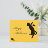 Flying kitty postkarte (Stehend Vorderseite)