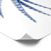 Flying Lady Amherst Pheasant Print Poster (Ecke)