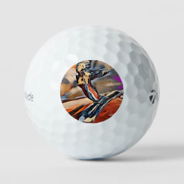 Flying Lady Golf Ball