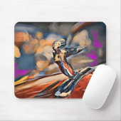 Flying Lady Hood Ornament Mouse Pad Mousepad (Mit Mouse)