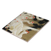 FLYING-LIEBE PHOENIX, Federn, HerzValentinstag Fliese (Seite)