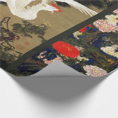 FLYING-LIEBE PHOENIX, Federn, HerzValentinstag Geschenkpapier (Ecke)