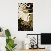 FLYING-LIEBE PHOENIX, Federn, HerzValentinstag Poster (Heimbüro)