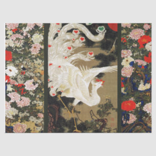 FLYING-LIEBE PHOENIX, Federn, HerzValentinstag Seidenpapier