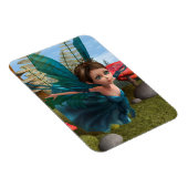 Flying Little Fairy Butterfly Magnet (Rechte Seite)