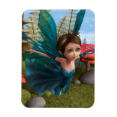 Flying Little Fairy Butterfly Magnet (Vertikal)