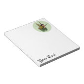 Flying Little Fairy Butterfly Notizblock (angewinkelt)