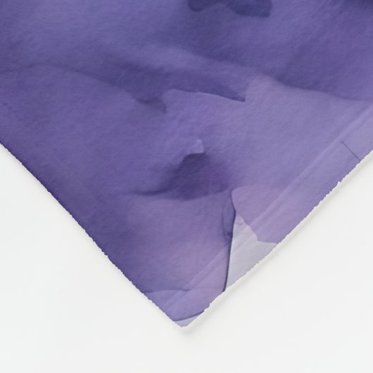 Flying Lovers - Aquarellmalerei Fleecedecke (Ecke)