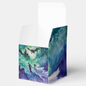 Flying Lovers - Aquarellmalerei Geschenkschachtel (Geöffnet)