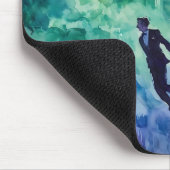 Flying Lovers - Aquarellmalerei Mousepad (Ecke)