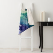 Flying Lovers - Aquarellmalerei Sherpadecke (Beispiel)