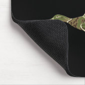 Flying Mallard Duck Camouflage Camouflage Ente Jag Mousepad (Ecke)
