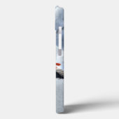 Flying Mallard Duck Drack 4 Wildlife Foto Case-Mate iPhone Hülle (Rückseite / Links)