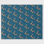 Flying Mallard Ducks Geschenkpapier (Flach)
