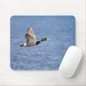 Flying Mallard Mousepad (Mit Mouse)