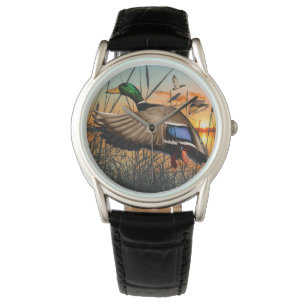 Flying Mallard Watch, Entenjagd Armbanduhr