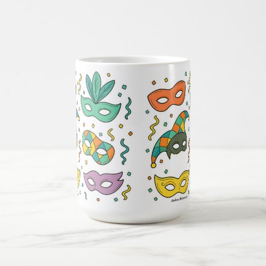 Flying Masks Kaffeetasse (Mittel)