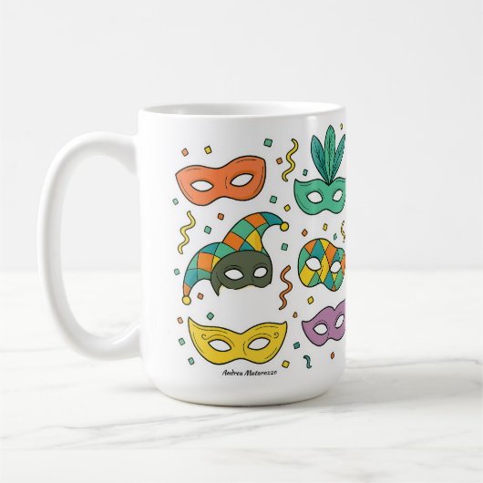 Flying Masks Kaffeetasse (Links)