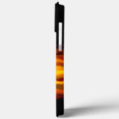 Flying mit schwarzer Katze , halloween night Case-Mate iPhone Hülle (Rückseite / Links)