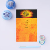 Flying mit schwarzer Katze , halloween night Flyer (Einzeln)