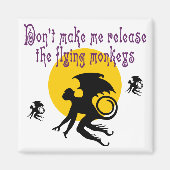 Flying Monkeys Magnet (Vorne)