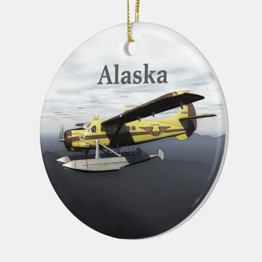 Flying Moose Aviation de Havilland DH3-C Otter Keramikornament (Links)