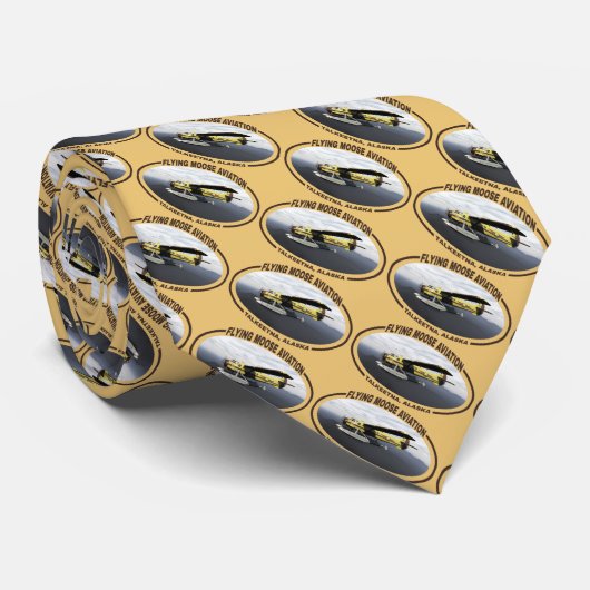 Flying Moose Aviation de Havilland DH3-C Otter Krawatte (Gerollt)