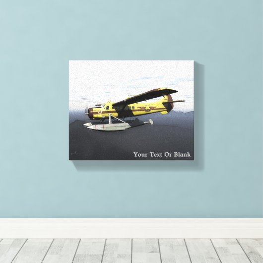 Flying Moose Aviation de Havilland DH3-C Otter Leinwanddruck (Insitu (Holzboden))