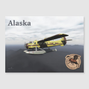 Flying Moose Aviation de Havilland DH3-C Otter Magnetkarte